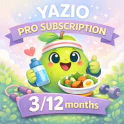 Подписка Yazio Pro на ваш аккаунт | 3/12 месяцев | Быстрая активация