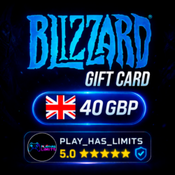 BLIZZARD GIFT CARD 40 GBP | Великобритания