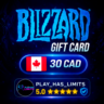 BLIZZARD GIFT CARD 30 CAD | Канада