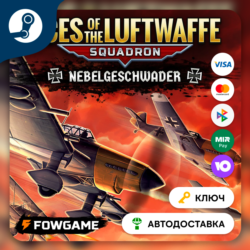 🔵 Aces of the Luftwaffe - Squadron Nebelgeschwader DLC (РУ СНГ) 🔑КЛЮЧ STEAM