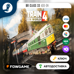 🔵 Train Sim World®: BR Class 33 Loco Add-On DLC (РУ СНГ) 🔑КЛЮЧ STEAM