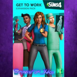 ☀️The Sims 4 Get to Work XBOX DLC