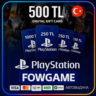 PSN карта пополнения | Турция | 500 TRY | АВТО ВЫДАЧА
