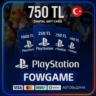 PSN карта пополнения | Турция | 750 TRY | АВТО ВЫДАЧА