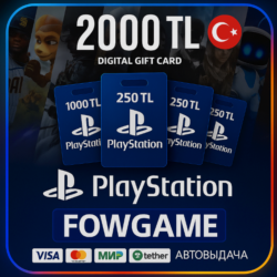 PSN карта пополнения | Турция | 2000 TRY | АВТО ВЫДАЧА