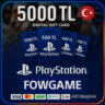 PSN карта пополнения | Турция | 5000 TRY | АВТО ВЫДАЧА