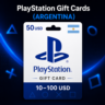 PlayStation Gift Cards Аргентина (AR) (USD) 10–100$ | Коды пополнения PSN