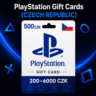 PlayStation Gift Cards Чехия (CZ) 200–6000 CZK | Коды пополнения PSN