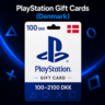 PlayStation Gift Cards Дания (DK) 100–2100 DKK | Коды пополнения PSN