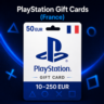 PlayStation Gift Cards Франция (FR) 10–250 EUR | Коды пополнения PSN