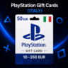 PlayStation Gift Cards Италия (IT) 10–250 EUR | Коды пополнения PSN