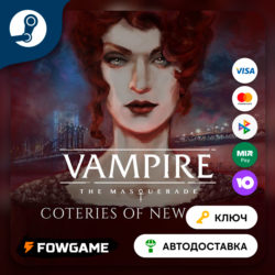 🔵 Vampire: The Masquerade - Coteries of New York (РУ СНГ) 🔑КЛЮЧ STEAM