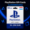 PlayStation Gift Cards Люксембург (LU) 10–250 EUR | Коды пополнения PSN