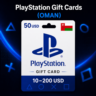 PlayStation Gift Cards Оман (OM) 10–200 USD | Коды пополнения PSN