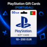 PlayStation Gift Cards Португалия (PT) 10–250 EUR | Коды пополнения PSN