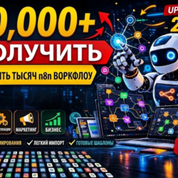Более 10 000 рабочих процессов n8n – (Обновление 2026 г.)