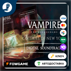 🔵 Vampire: The Masquerade - Coteries of New York Soundtrac DLC (РУ СНГ) 🔑КЛЮЧ STEAM