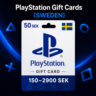 PlayStation Gift Cards Швеция (SE) 150–2900 SEK | Коды пополнения PSN