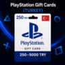 PlayStation Gift Cards Турция (TR) 250–5000 TRY | Коды пополнения PSN