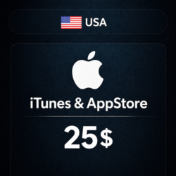 Подарочная карта Apple iTunes (USA) 25$