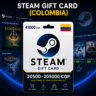 Steam Gift Card (Колумбия) 20500–205000 COP | Код пополнения Steam