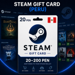 Steam Gift Card (Перу) 20–200 PEN | Код пополнения Steam
