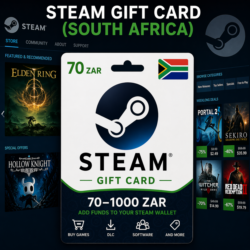 Steam Gift Card (Южная Африка) 70–1000 ZAR | Код пополнения Steam