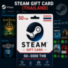 Steam Gift Card (Таиланд) 50–3000 THB | Код пополнения Steam