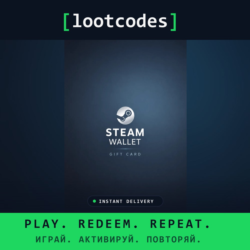 Подарочная карта Steam на $20 USD