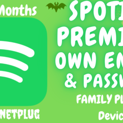 Spotify Premium Family (6 устройств, 1-3 месяца, собственная электронная почта   паро