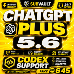 [24/7] ChatGPT 5.6 PLUS   Codex | PRO 5X / 20X | Business | ПОДПИСКА / ПРОДЛЕНИЕ