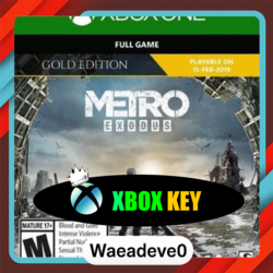 Metro Exodus (Gold Edition) XBOX LIVE Key TURKEY