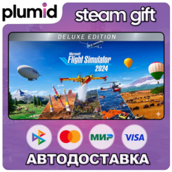 Microsoft Flight Simulator 2024 Deluxe Edition Steam Gift / Россия   МИР / АВТО