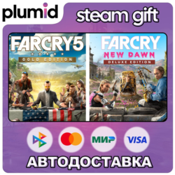 Far Cry 5 Gold Edition   Far Cry New Dawn Deluxe Edition Bundle Steam Gift / Россия