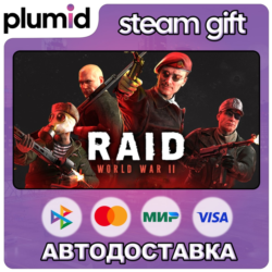 RAID: World War II Steam Gift / Россия   МИР / АВТО