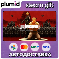 Wolfenstein II: The New Colossus Steam Gift / Россия   МИР / АВТО