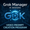 Grok Prompt Manager v1.0 [Win   Mac]— Менеджер промптов с авто-переводчиком
