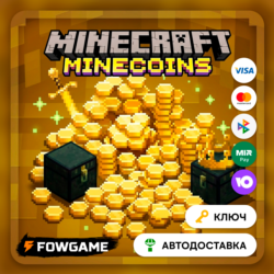 Minecraft Minecoins 1720-3500 КЛЮЧ РФ/МИР XBOX\Win