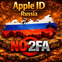 Apple ID Россия              Эксклюзивный аккаунт Полный доступ   Без 2FA