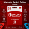 Nintendo Switch Online (Австрия) 3–12 месяцев | Подписка Nintendo