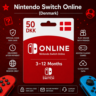 Nintendo Switch Online (Дания) 3–12 месяцев | Подписка Nintendo