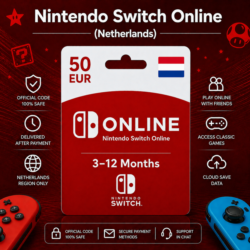 Nintendo Switch Online (Нидерланды) 3–12 месяцев | Подписка Nintendo