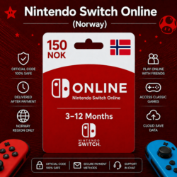 Nintendo Switch Online (Норвегия) 3–12 месяцев | Подписка Nintendo