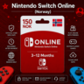 Nintendo Switch Online (Норвегия) 3–12 месяцев | Подписка Nintendo