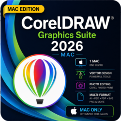 CorelDRAW Graphics Suite 2026 для Mac – Пожизненная лицензия | Полная версия