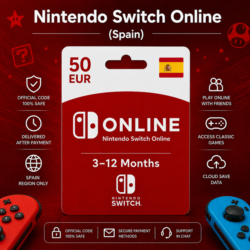 Nintendo Switch Online (Испания) 3–12 месяцев | Подписка Nintendo