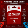 Nintendo Switch Online (Швейцария) 3–12 месяцев | Подписка Nintendo