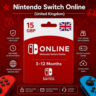 Nintendo Switch Online (Великобритания) 3–12 месяцев | Подписка Nintendo