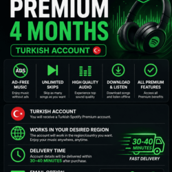 Spotify Premium на 4 месяца      Полный доступ   без рекламы