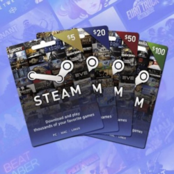 Steam Wallet Card $5 (Весь Мир)